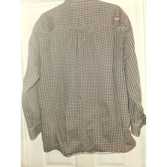 Ariat Men Red Green Plaid Long Sleeve Button-Up Shirt XXl - Picture 7 of 8